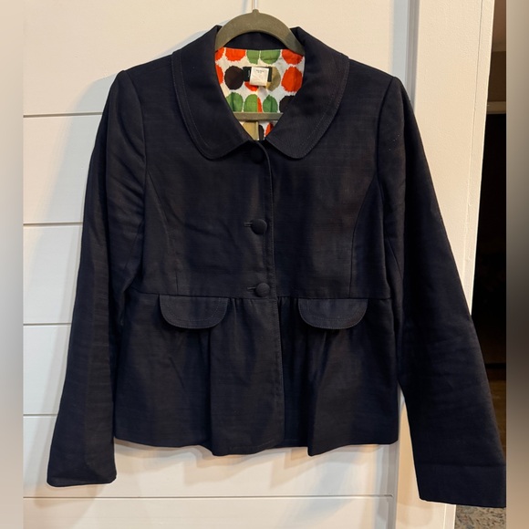 J. Crew Ottoman Molly Peplum Cotton/Linen Blazer
Size 10 - Picture 2 of 8